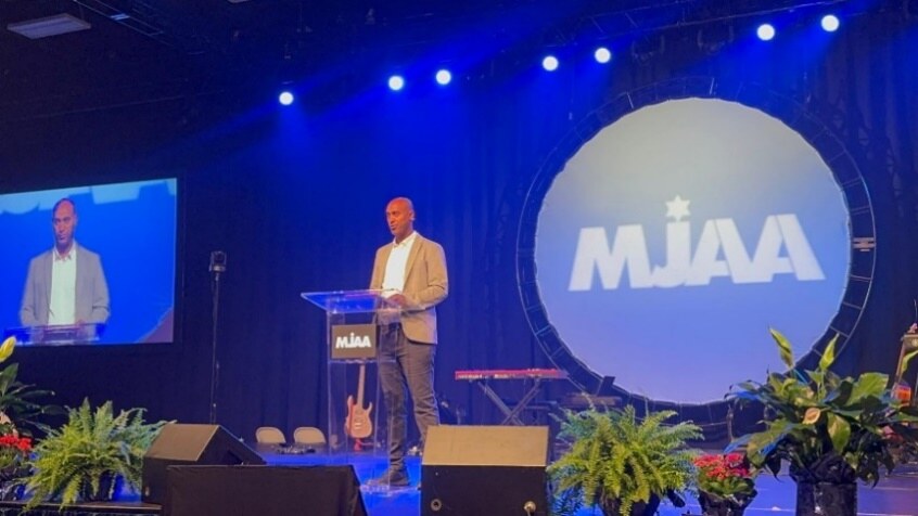 Muluken Mengistu durante Messiah 2026