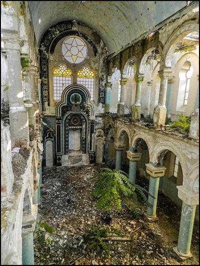 Resultado de imagen para fotos sinagogas abandonadas
